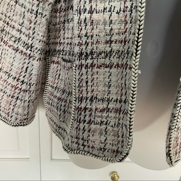 Max Studio Blazer Suit Skirt Set Plaid Career Office Business Professional Tweed - Picture 16 of 16